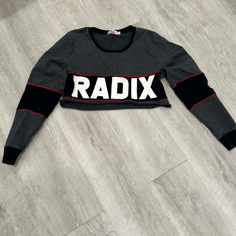 Perfect Condition Radix Dance Crop Sweatshirt